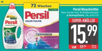 Edeka PERSIL Waschmittel Angebot