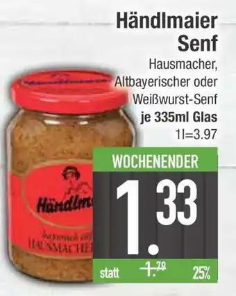 Edeka Händlmaier Senf Angebot