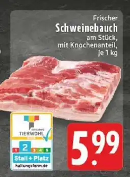 Edeka Frischer Schweinebauch Angebot