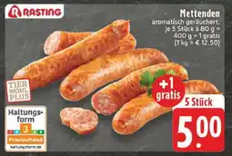 Edeka Rasting Mettenden Angebot