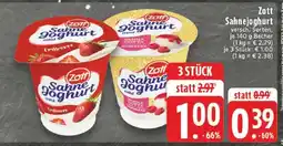 Edeka ZOTT Sahnejoghurt Angebot
