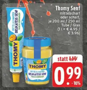 Edeka Thomy Senf Angebot