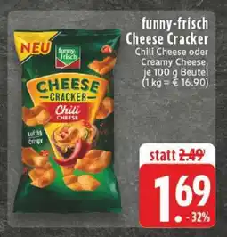 Edeka FUNNY-FRISCH Cheese Cracker Angebot