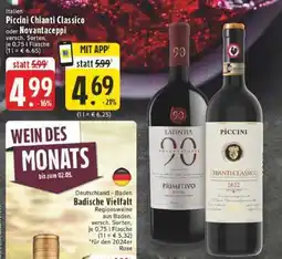 Edeka Piccini Chianti Classico oder Novantaceppi Angebot
