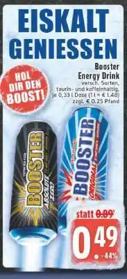 Edeka Booster Energy-Drink Angebot