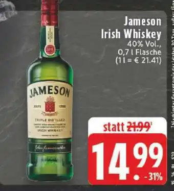 Edeka Jameson Irish Whiskey Angebot