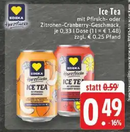 Edeka Edeka Herzstücke Ice Tea Angebot