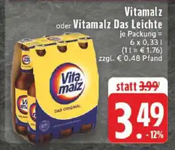 Edeka Vitamalz oder Vitamalz Das Leichte Angebot