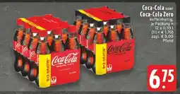 Edeka Coca-Cola oder Coca-Cola Zero Angebot