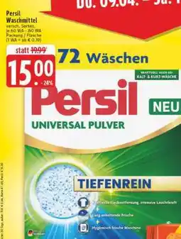 Edeka Persil Universal Pulver Angebot