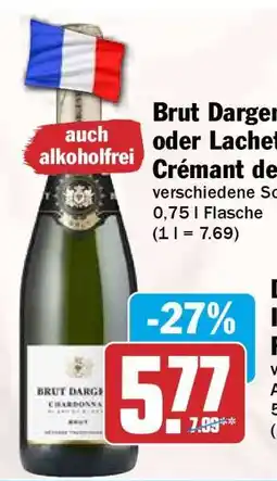 HIT Brut Dargent oder Lacheteau Crémant de Angebot