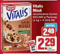 HIT Vitalis Müsli Angebot