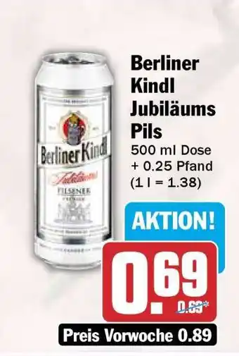 HIT BERLINER KINDL Jubiläums Pils Angebot