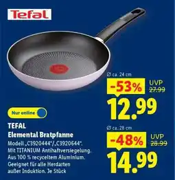 Lidl TEFAL Elemental Bratpfanne Angebot