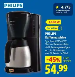 Lidl PHILIPS Kaffeemaschine Angebot