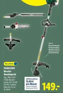 Lidl PARKSIDE Benzin-Kombigerät Angebot