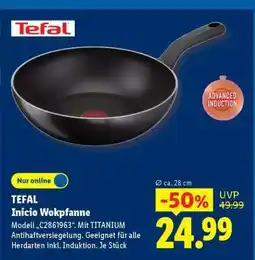 Lidl TEFAL Inicio Wokpfanne Angebot