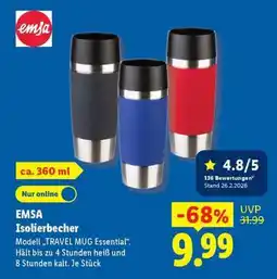 Lidl emsa Isolierbecher Angebot