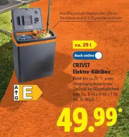 Lidl CRIVIT Elektro-Kühlbox Angebot