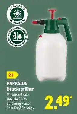Lidl PARKSIDE Drucksprüher Angebot