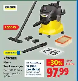 Lidl Kärcher Nass-/Trockensauger Angebot