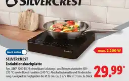 Lidl SILVERCREST Induktionskochplatte Angebot