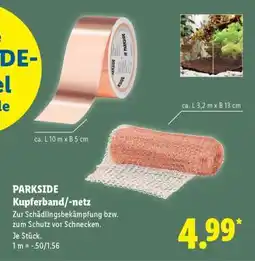 Lidl PARKSIDE Kupferband/-netz Angebot