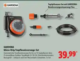 Lidl GARDENA Micro-Drip Tropfbewässerungs-Set Angebot