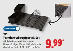 Lidl W5 Premium-Abtropfgestell-Set Angebot