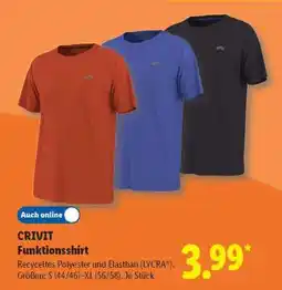 Lidl CRIVIT Funktionsshirt Angebot