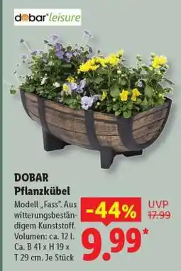 Lidl DOBAR Pflanzkübel Angebot