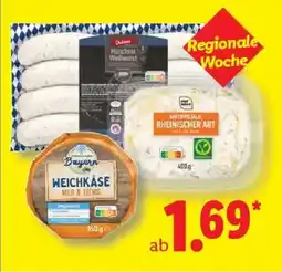 Lidl Münchner Weisswurst Angebot