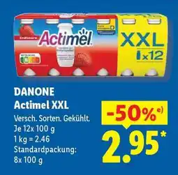 Lidl Actimel XXL Angebot