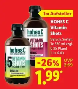 Lidl Hohes C Vitamin Shots Angebot