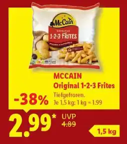 Lidl McCain Original 1-2-3 Frites Angebot
