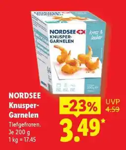Lidl Nordsee Knusper- garnelen Angebot