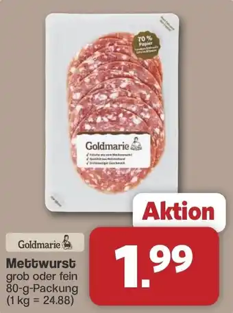 Famila Nord West Goldmarie Mettwurst Angebot