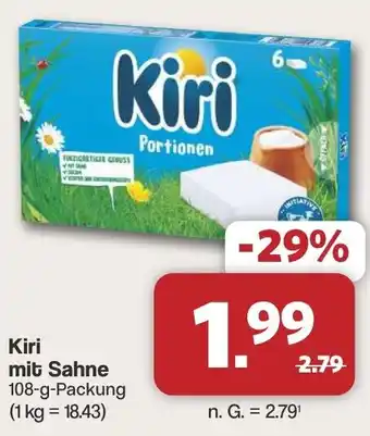 Famila Nord West Kiri mit Sahne Angebot