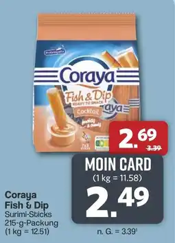 Famila Nord West Coraya Fish & Dip Surimi-Sticks Angebot