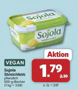 Famila Nord West VEGAN Sojola Streichfett Angebot