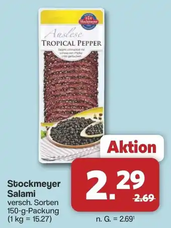 Famila Nord West Stockmeyer Salami Angebot
