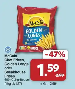Famila Nord West McCain Chef Frites, Golden Longs oder Steakhouse Frites Angebot