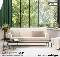Zurbrüggen JORI GLOVE PURE, Sofa Angebot