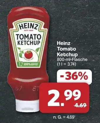 Famila Nord West Heinz Tomato Ketchup Angebot