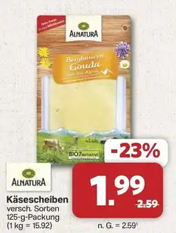 Famila Nord West ALNATURA Käsescheiben Angebot