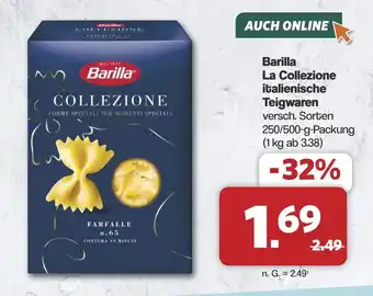 Famila Nord West Barilla La Collezione italienische Teigwaren Angebot