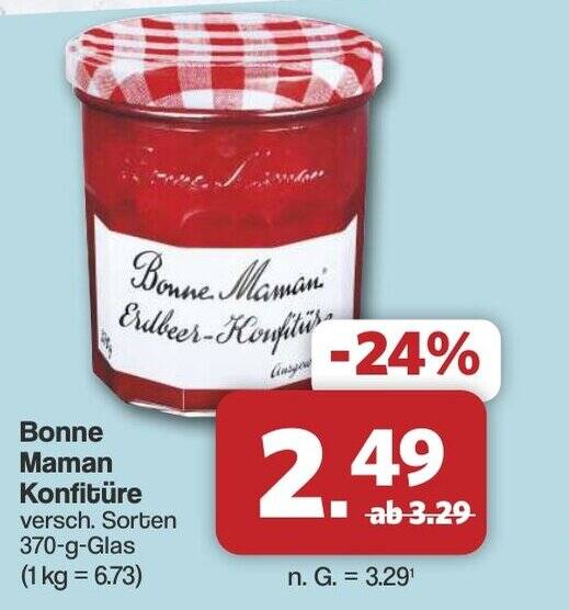 Faszinierend Bonne Maman Angebot Ebenbild
