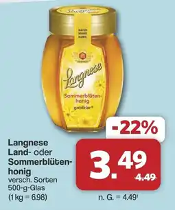 Famila Nord West Langnese Land- oder Sommerblütenhonig Angebot