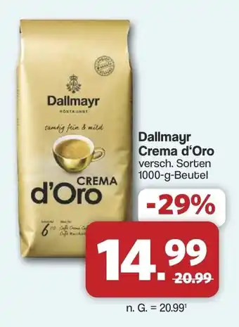 Famila Nord West Dallmayr Crema d'Oro Angebot