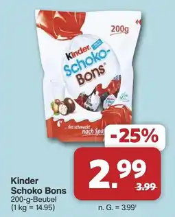 Famila Nord West Kinder Schoko Bons Angebot